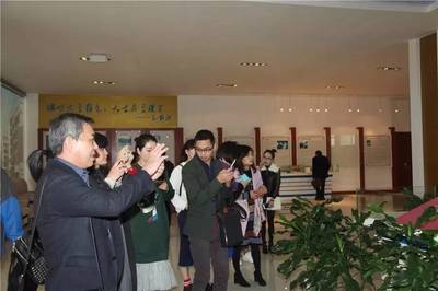 浙江師范大學教育考察團蒞臨華羅庚中學，深化文化藝術交流